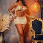 Canela, mit dicken Lippen, bläst himmlisch. Bild