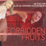 SG Parties - Forbidden Fruits am 26.09 in Ginsheim-Gustavsburg. Angebote sexparty-und-gang-bang